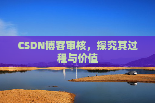 CSDN博客审核，探究其过程与价值